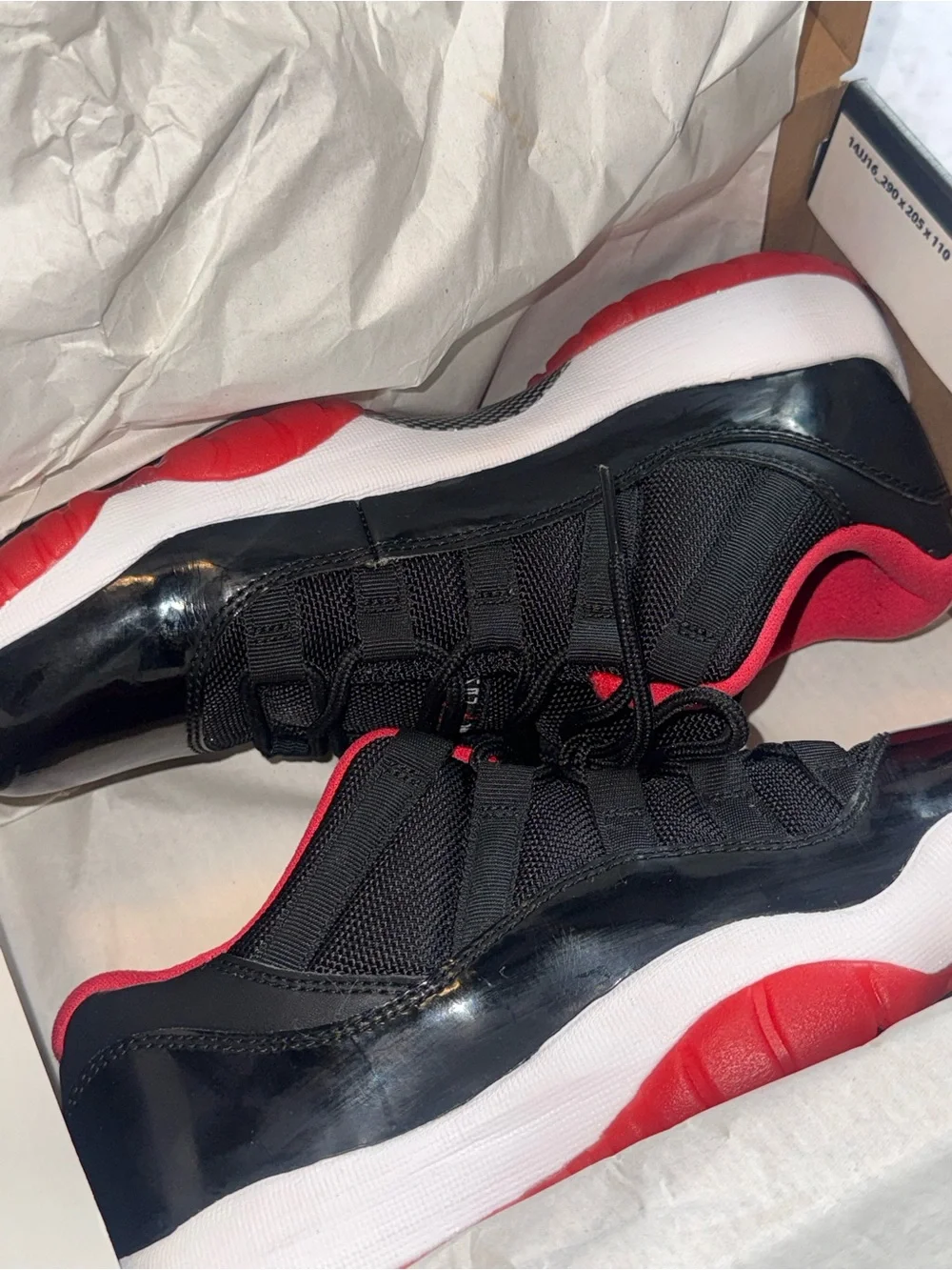 Air Jordan 11 Retro Low 'Bred'